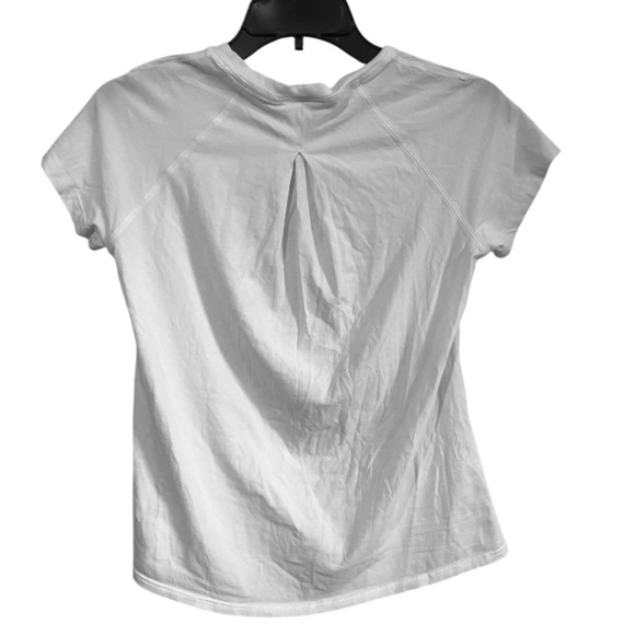 Lululemon Anahatasana Short Sleeve Tee in White Size 4 - Picture 3 of 6